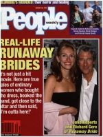 Julia & Richard on the cover of People August 30, 1999